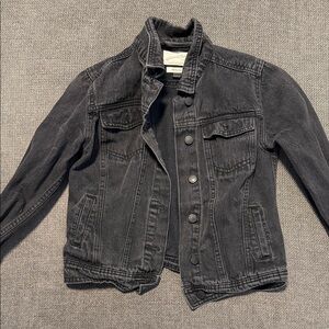 Universal Thread Kids Black Jean Jacket